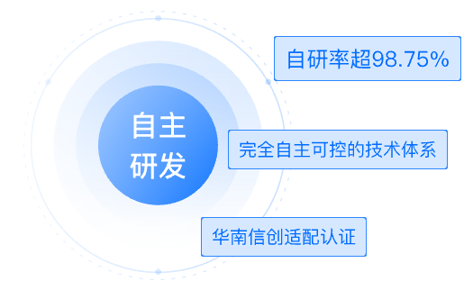 100%完全自主研发